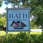 Historic Bath Welcome Sign